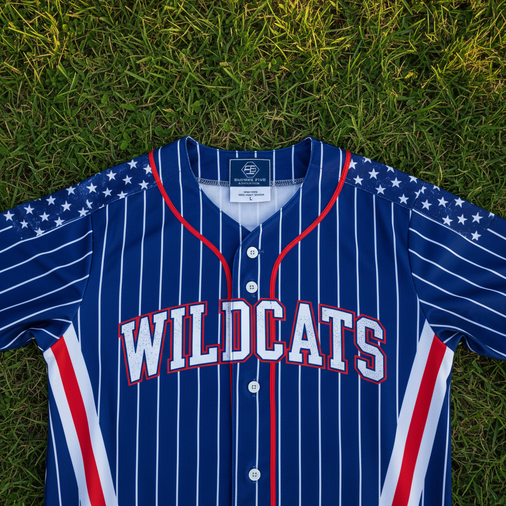 Baseball jersey craftsmanship