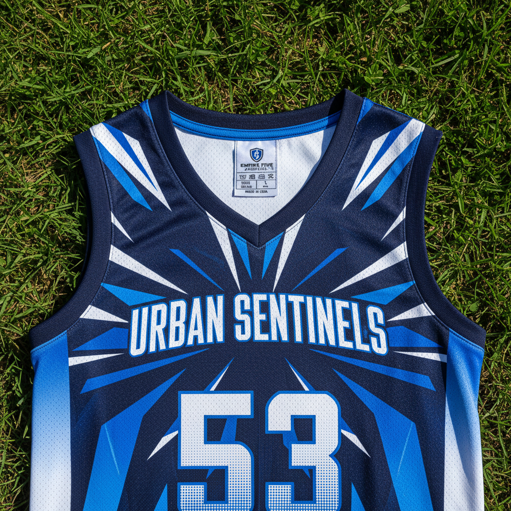 Basketball jersey craftsmanship