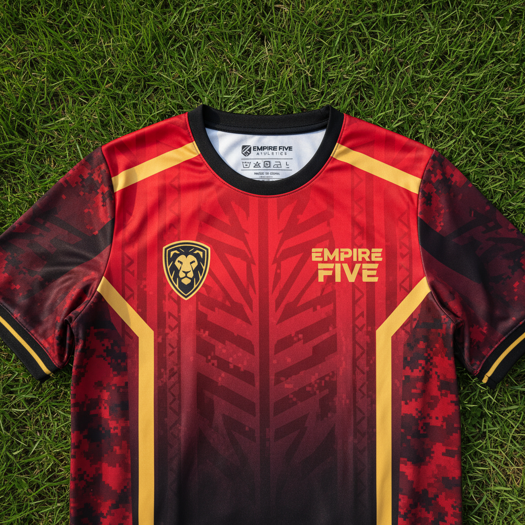 Soccer jersey craftsmanship