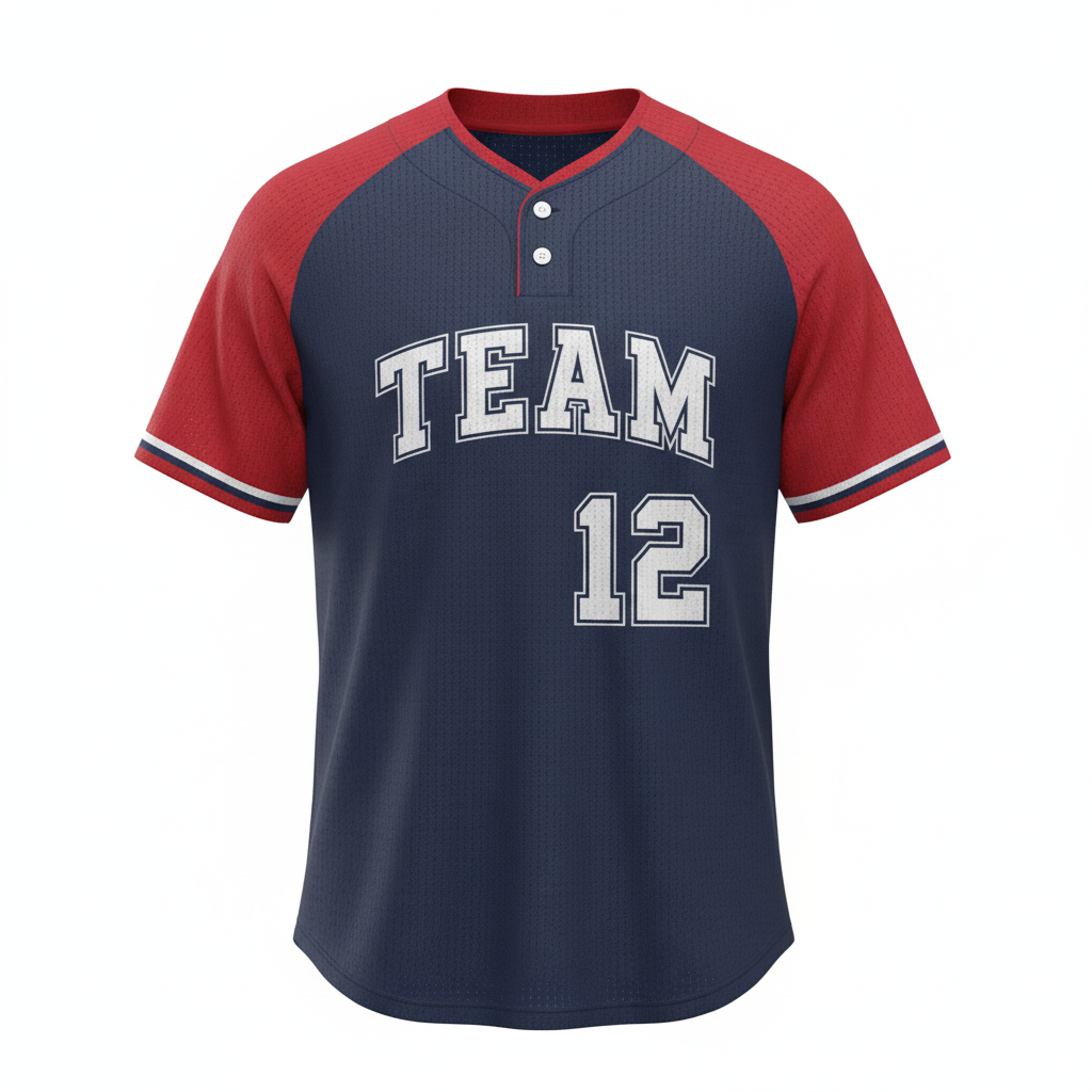 Front view of custom mesh softball jersey in breathable open polyester mesh with a sublimated team wordmark from Empire Five Athletics