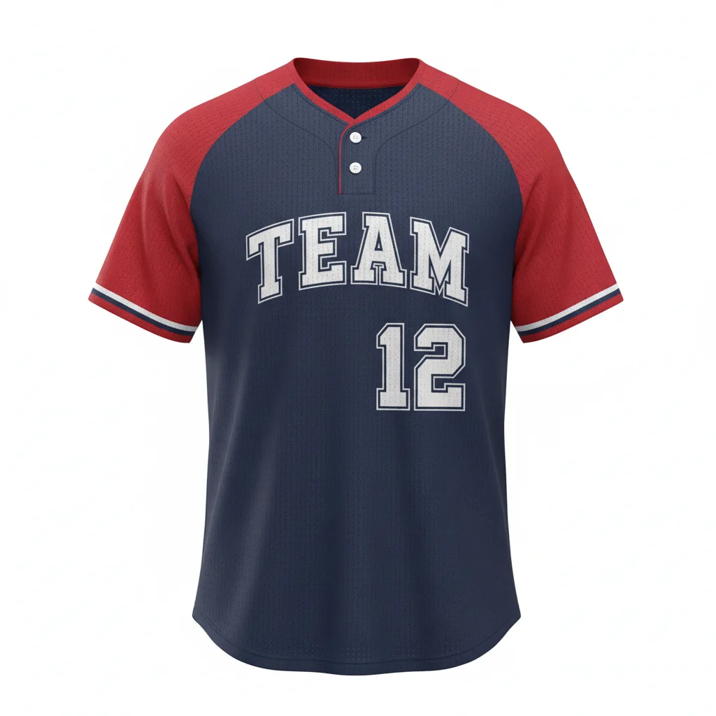 Front view of custom mesh softball jersey in breathable open polyester mesh with a sublimated team wordmark from Empire Five Athletics