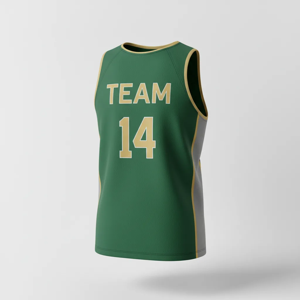 Front view of custom youth racing singlet in 150 GSM featherweight performance poly with sublimated school colors and mascot from Empire Five Athletics
