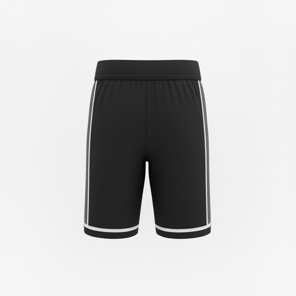 Back view of custom volleyball capri leggings showing the opaque knit and waistband