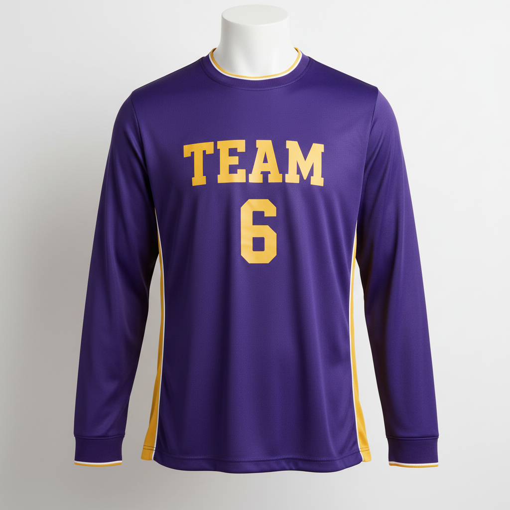 Long Sleeve Jersey - Crew Neck