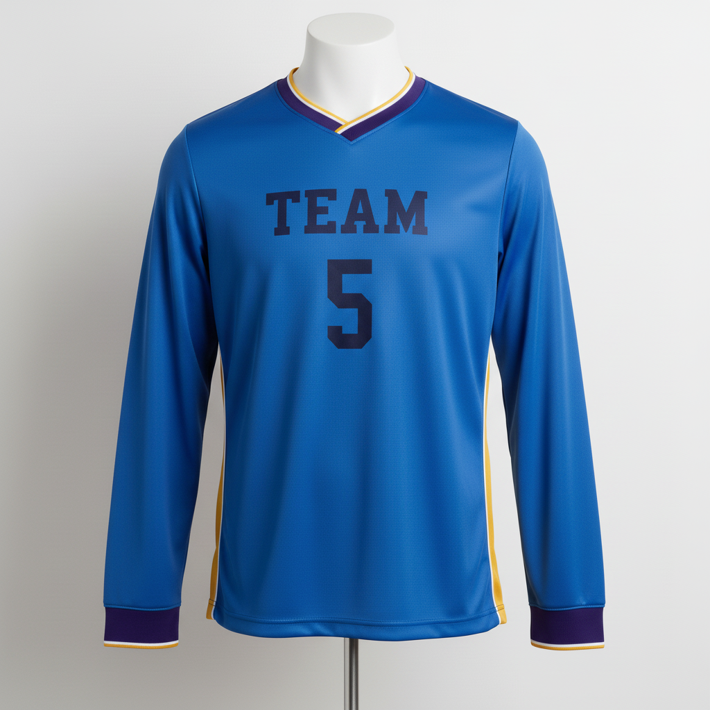 Long Sleeve Jersey - V-Neck
