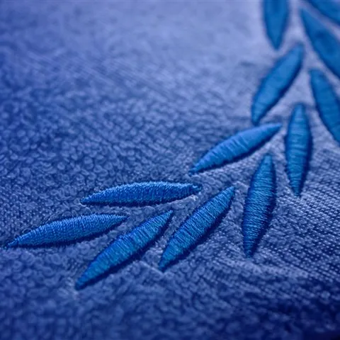 Embroidery example on a garment