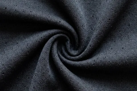 Bird-eye mesh fabric close-up