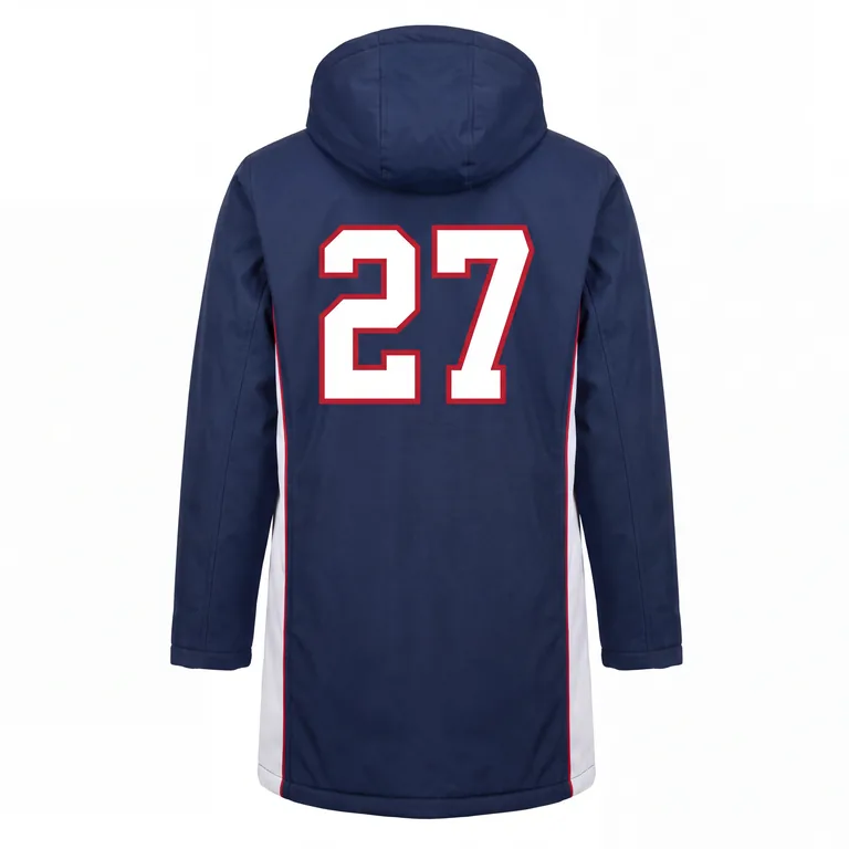 Baseball Dugout Jackets BS-018, back view