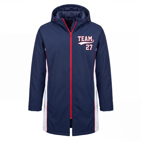 Baseball Dugout Jackets BS-018, front view