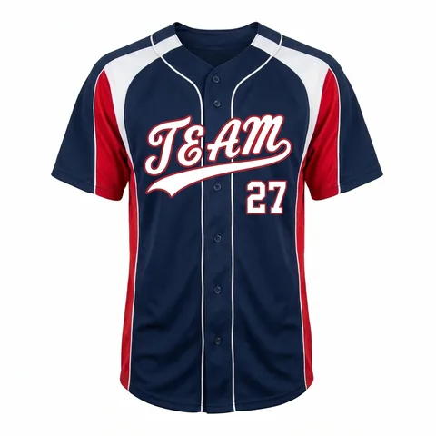 Button-Up Baseball Jerseys