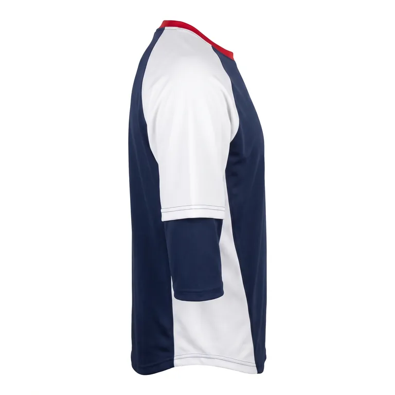 Crew-Neck Baseball Jerseys BS-004, left view