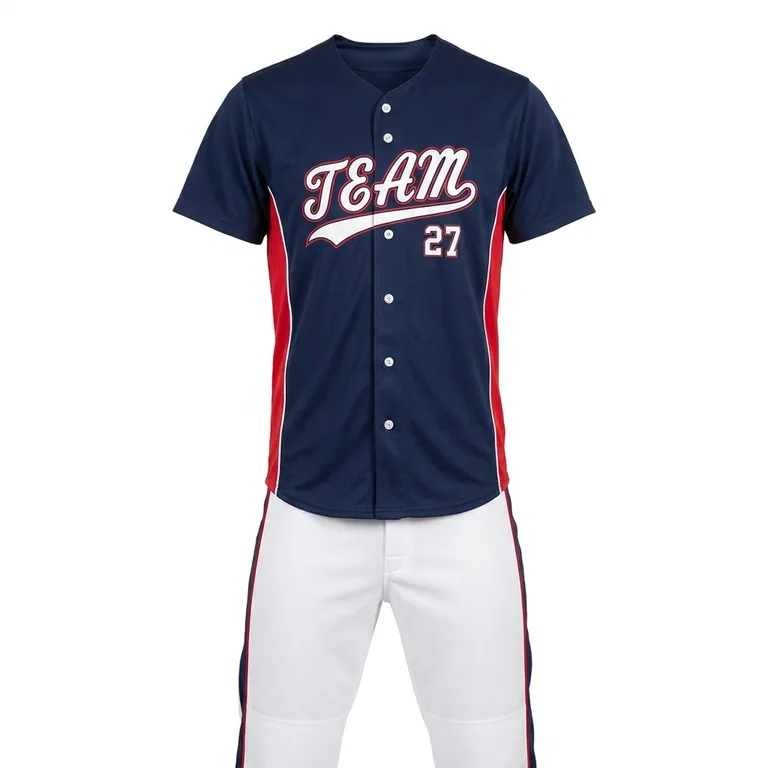Baseball Uniform Sets BS-007, front view