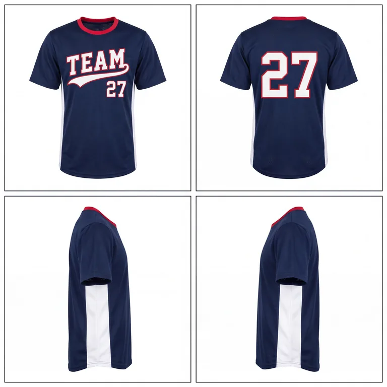 Baseball Practice Jerseys BS-009, right view