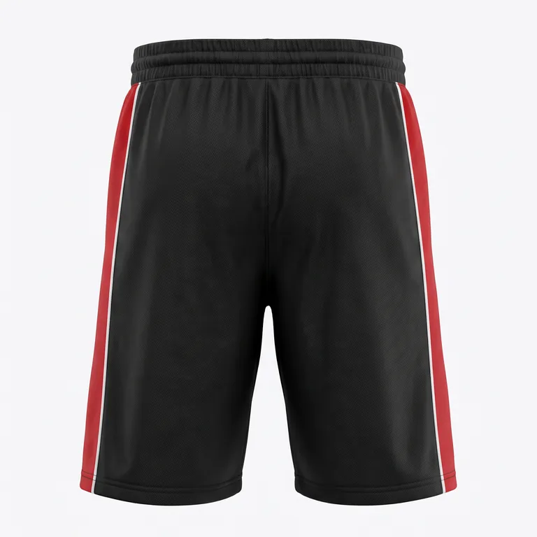 Basketball Shorts BB-006, back view