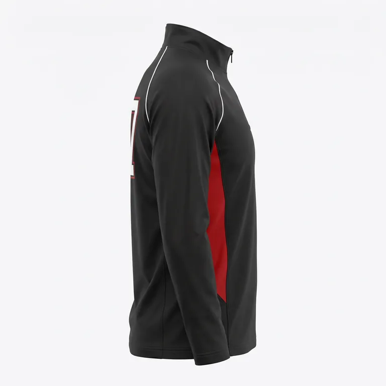 Basketball Quarter Zip Jerseys BB-009, left view