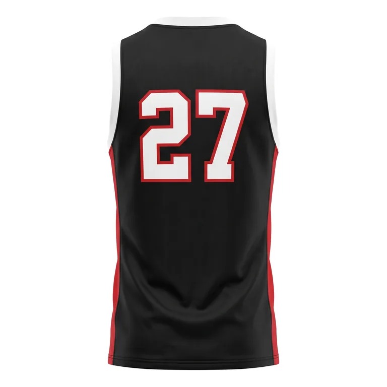 Sleeveless Basketball Shirts BB-011, back view