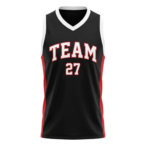 Sleeveless Basketball Shirts BB-011, front view