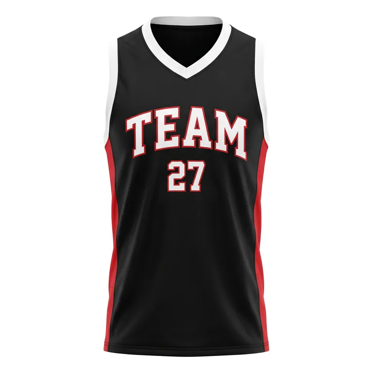Sleeveless Basketball Shirts BB-011, front view