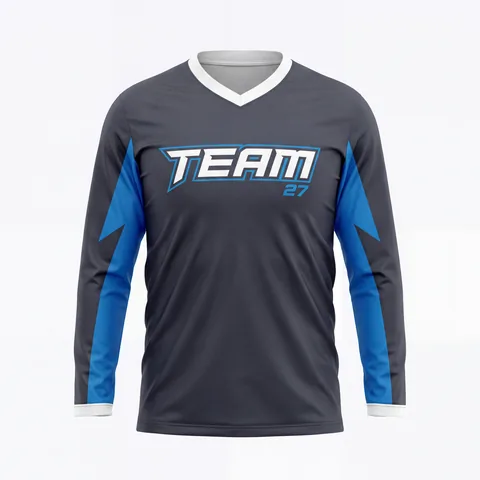Long-Sleeve Esports Jerseys ES-003, front view
