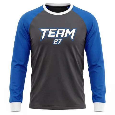 Long-Sleeve Esports Shirts ES-017, front view