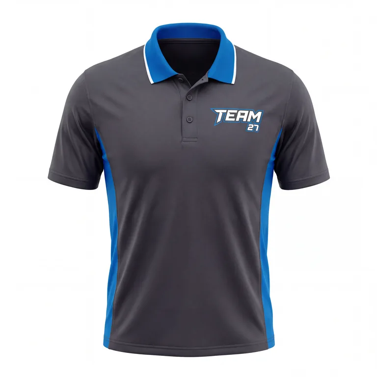Esports Performance Polo Shirts ES-008, front view