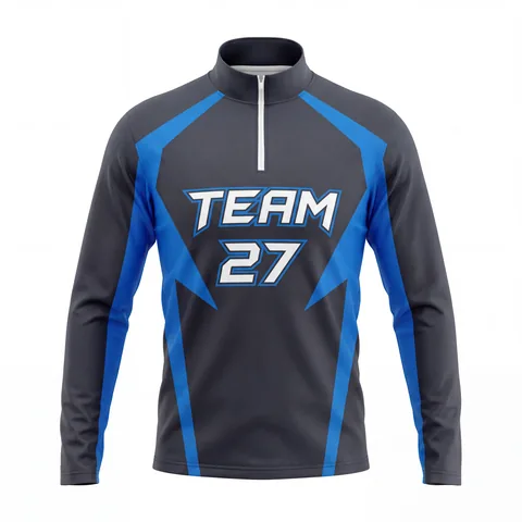 Quarter-Zip Esports Jerseys ES-004, front view