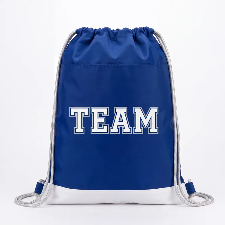 Flag Football Drawstring Bags FF-024, front view