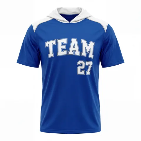 Flag football Hooded 7v7 Jerseys FF-004, front view
