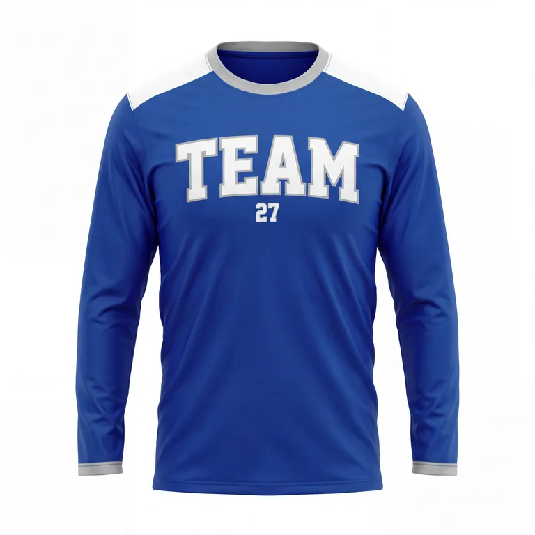 Long-Sleeve Flag Football Shirts FF-013, front view