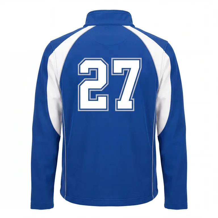 Flag Football Team Jackets FF-019, back view