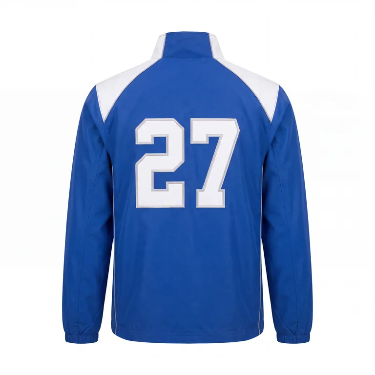 Flag Football Wind Jackets FF-020, back view