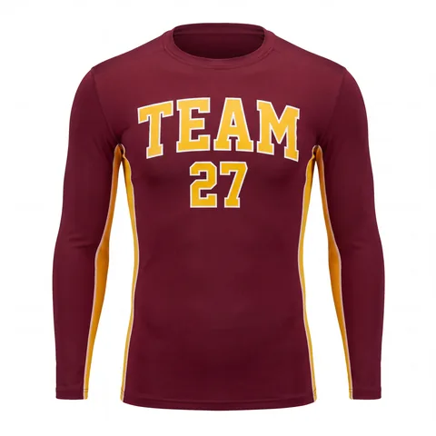 Football Compression Shirts FB-007, front view