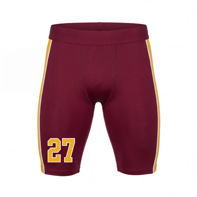 Football Compression Shorts FB-008, front view