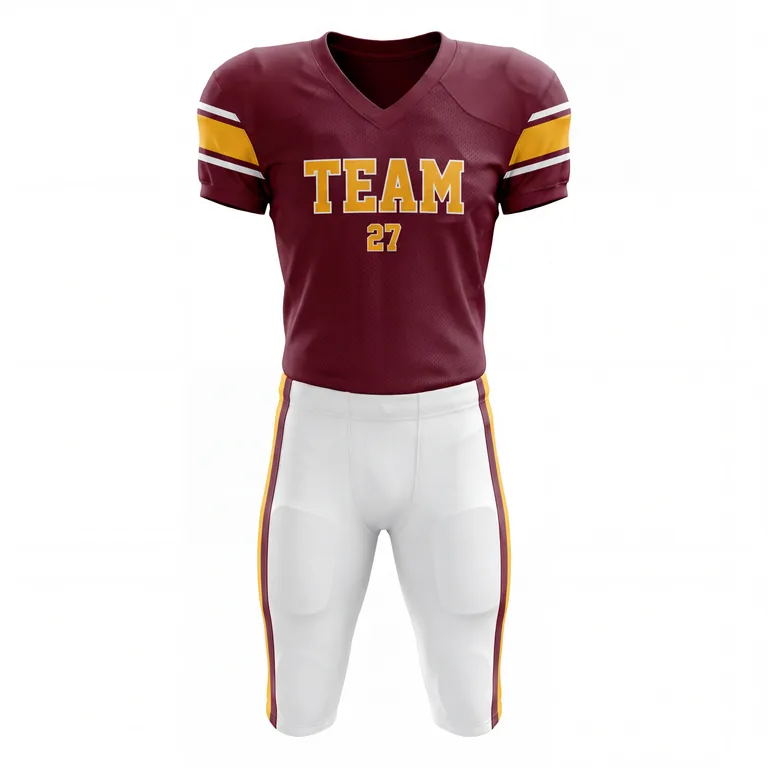 Football Uniform Sets FB-004, front view