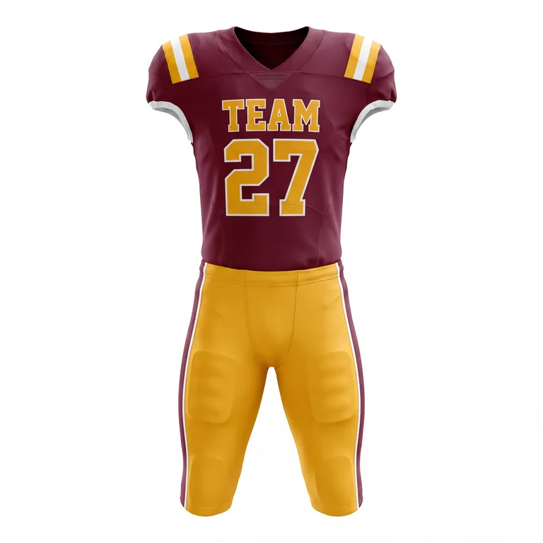 Custom Football Uniforms FB-001, front view