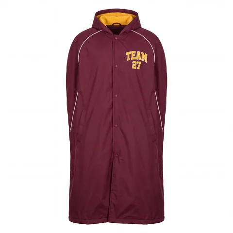 Football Sideline Capes FB-018, front view