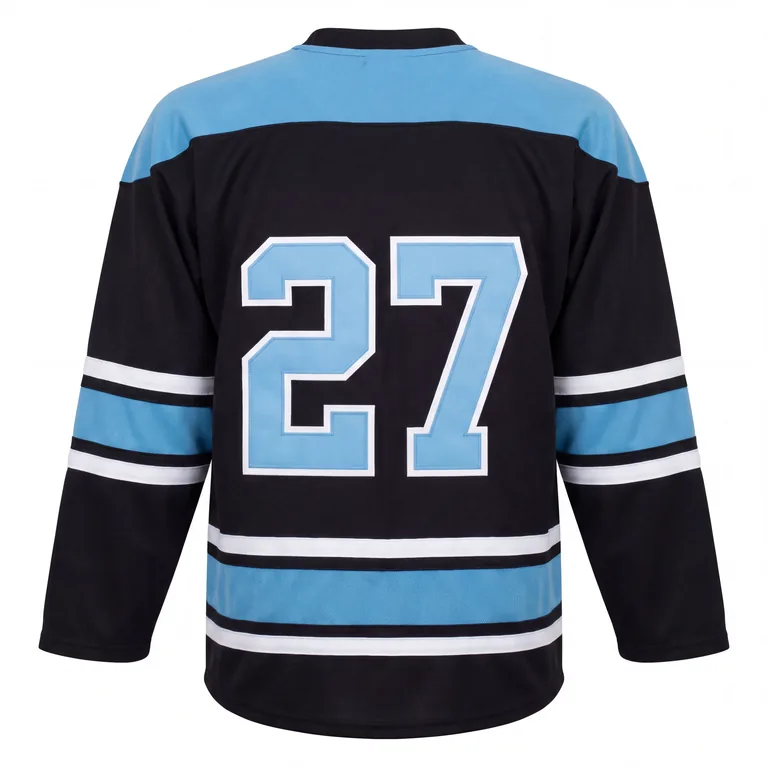 Ice hockey Home Hockey Jerseys IH-001, back view