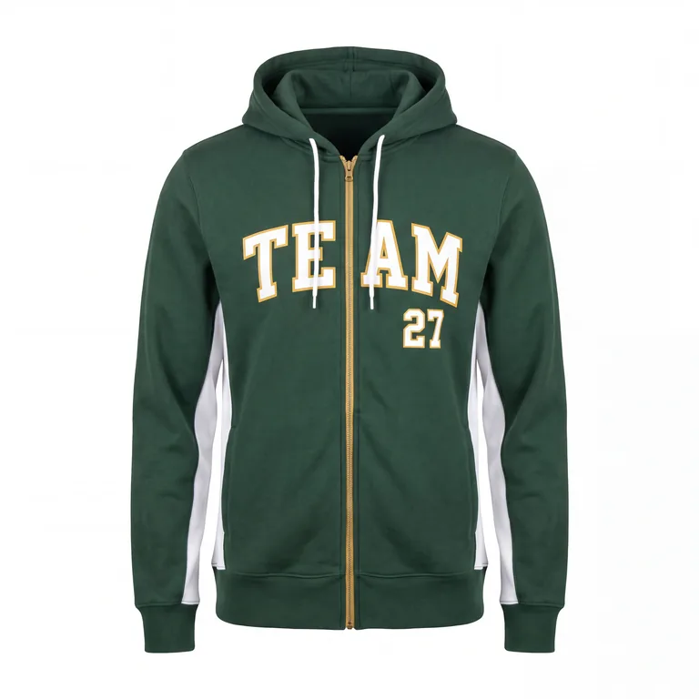 Lacrosse Full-Zip Hoodies LX-015, front view