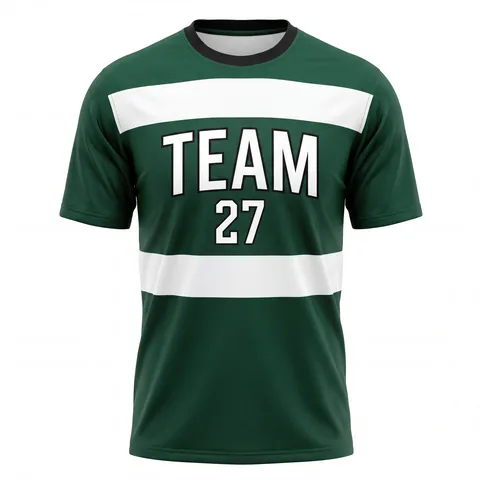Crew-Neck Rugby Jerseys RG-003, front view