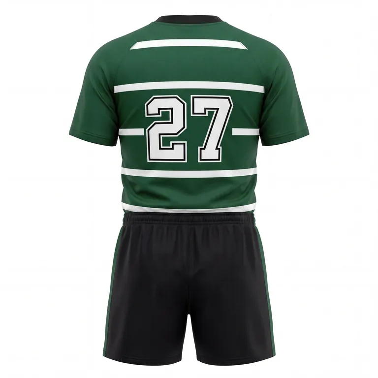 Rugby Uniform Sets RG-005, back view