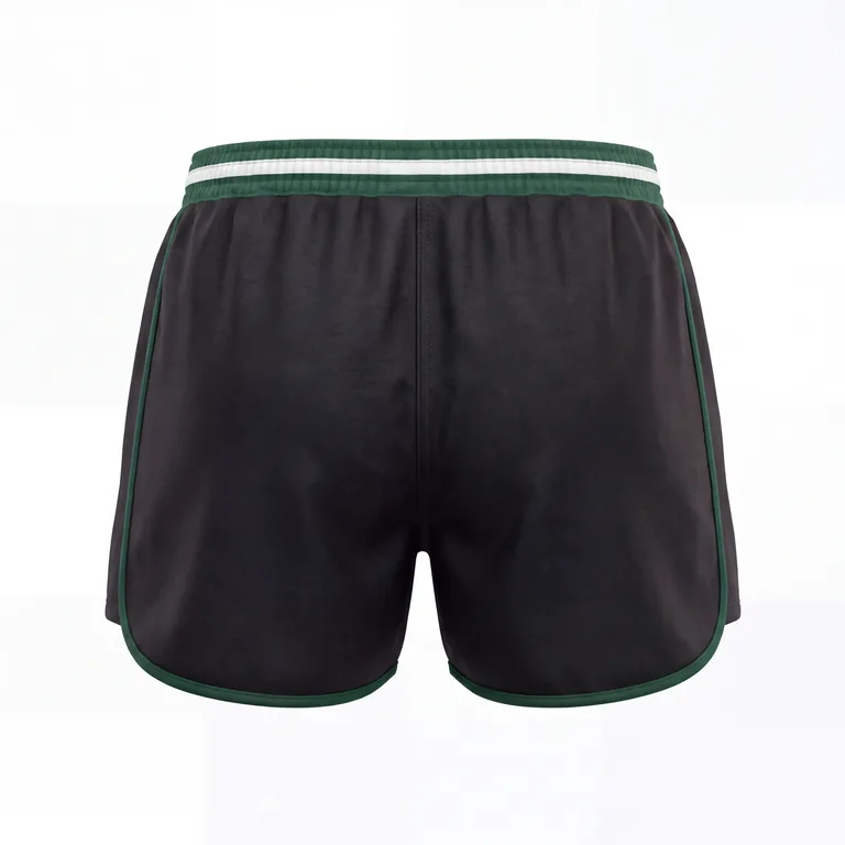 Striped Rugby Shorts RG-010, back view