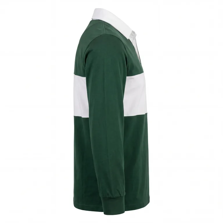 Two-Button Rugby Jerseys RG-002, left view
