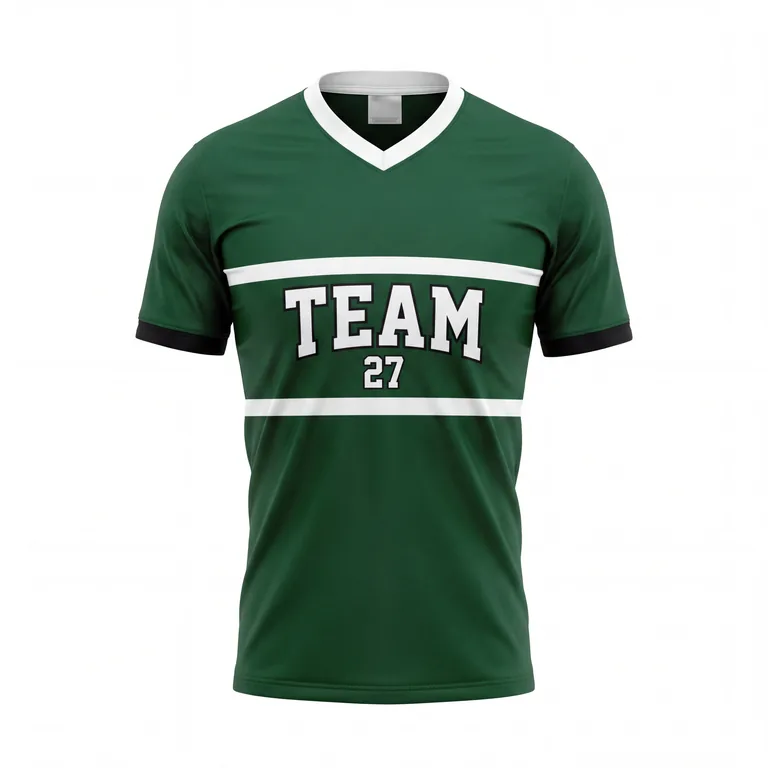 V-Neck Rugby Jerseys RG-004, front view