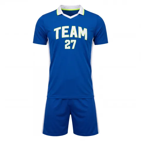 Collared Soccer Uniforms SC-002, front view