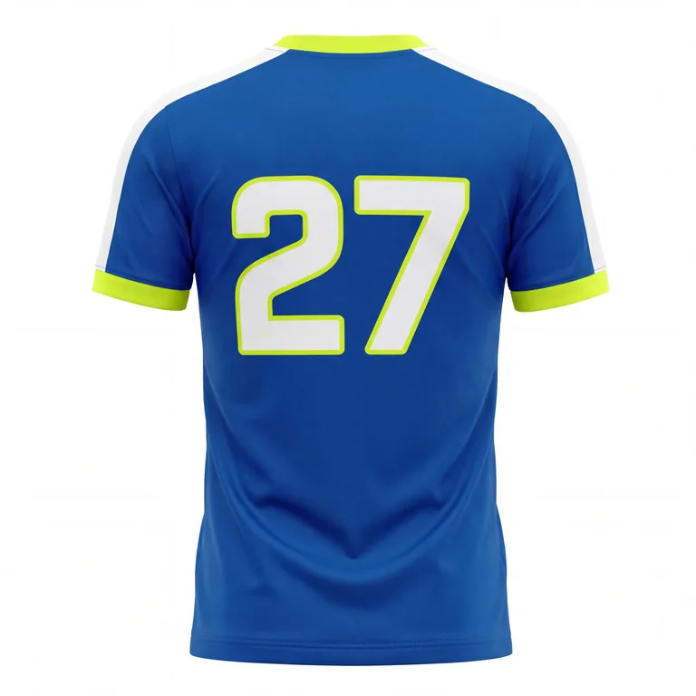 Sublimated Soccer Jerseys SC-005, back view
