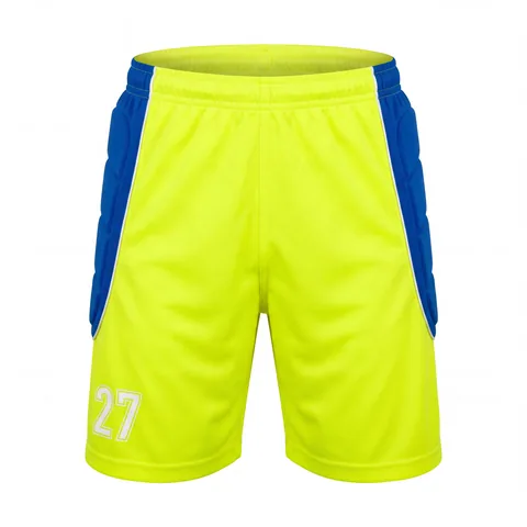 Soccer Padded Goalkeeper Shorts SC-011, front view