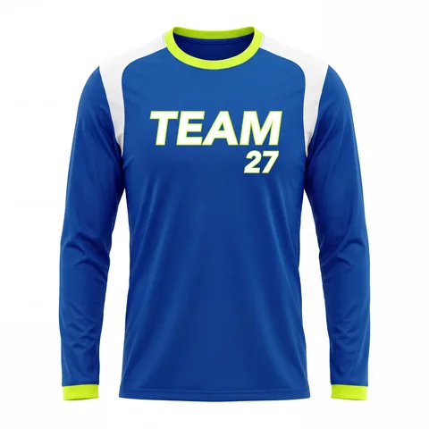 Long-Sleeve Soccer Jerseys SC-015, front view
