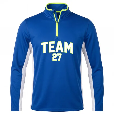 Soccer Quarter-Zip Warm-Up Tops
