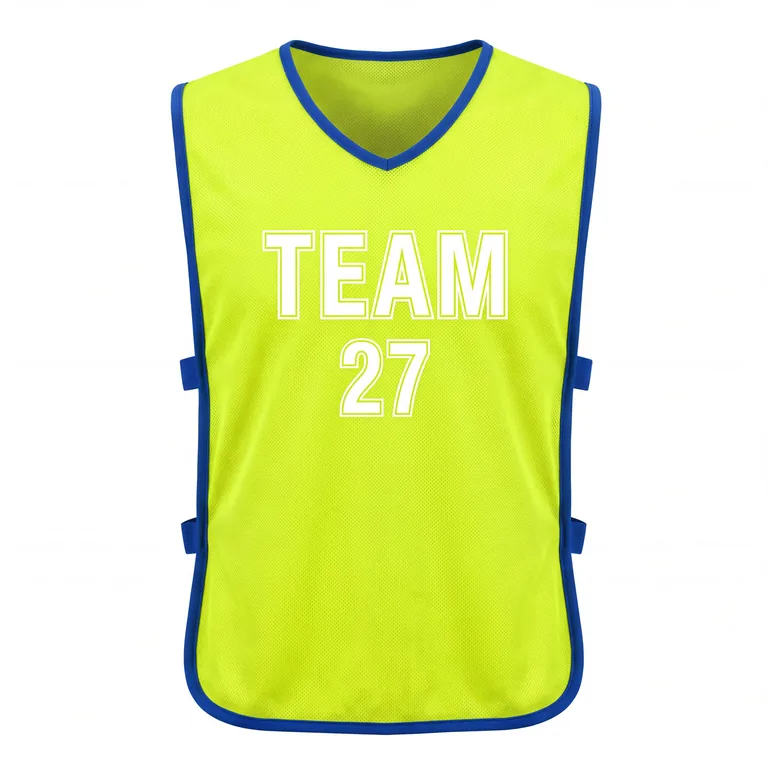Soccer Pinnies SC-018, front view