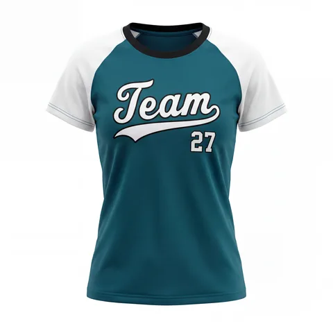 Crew-Neck Softball Jerseys SB-004, front view